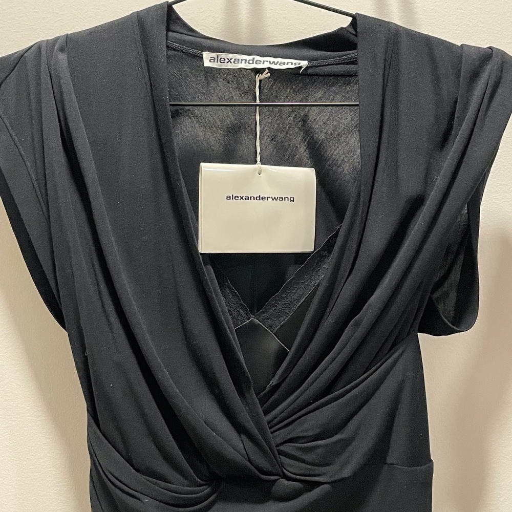 Alexander Wang Black Evening Dress - Picture 1 of 4